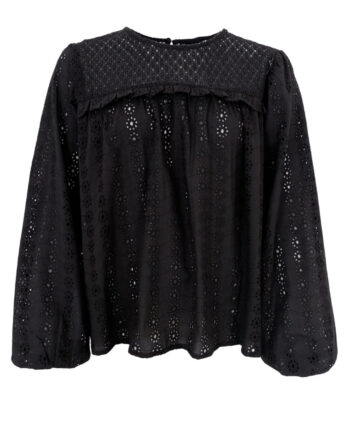 Black Colour Bluse Paige Black