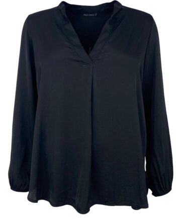 Black Colour Bluse Vibella Black