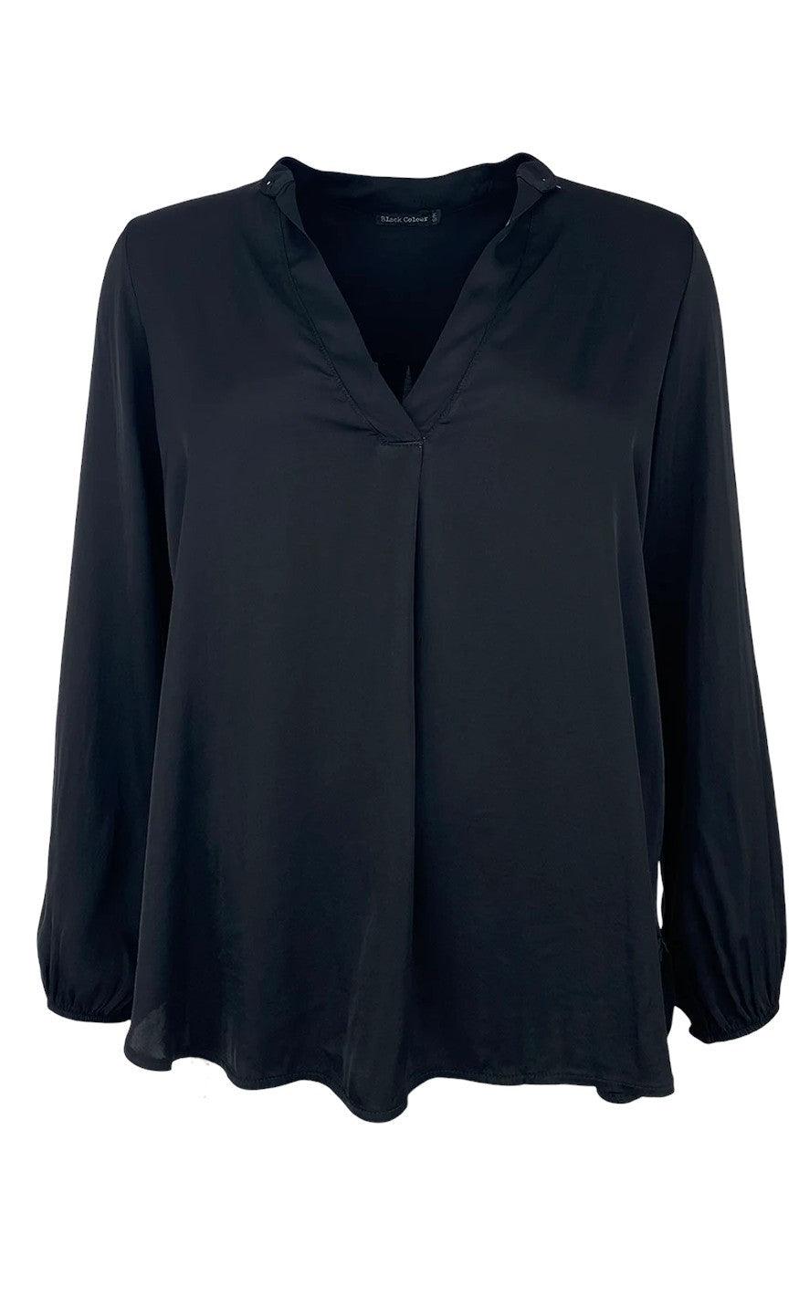 Black Colour Bluse Vibella Black