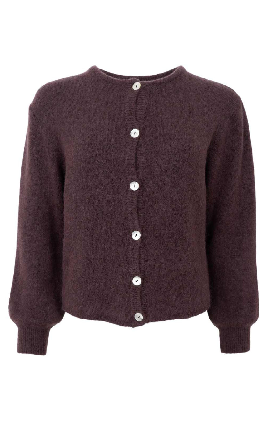 Black Colour Cardigan Bella Coffee