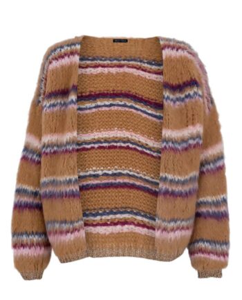 Black Colour Cardigan Cayenne Caramel