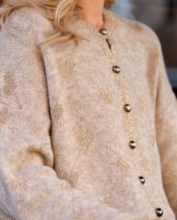 Black Colour Cardigan Hiya Sand
