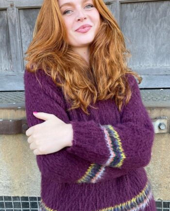 Black Colour Jumper Tonya Wine