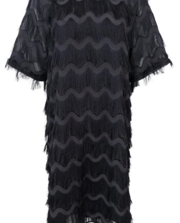 Black Colour Kjole Gatsby Black