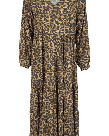 Black Colour Kjole Ginny Army Leo