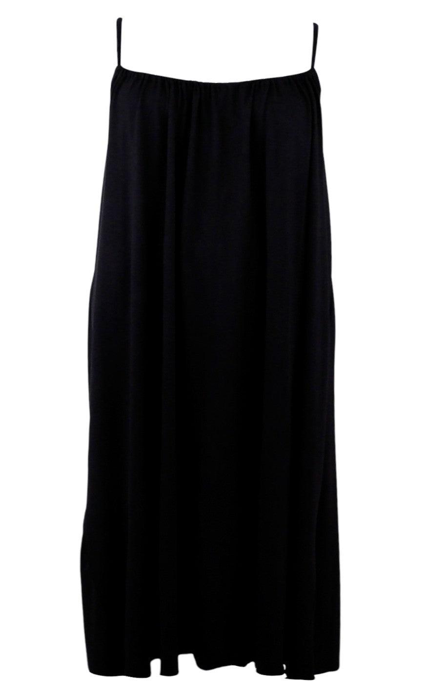 Black Colour Kjole Jennifer Short Strap Black
