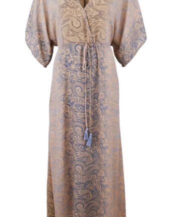 Black Colour Kjole Luna Long  -neck Sea Ivory
