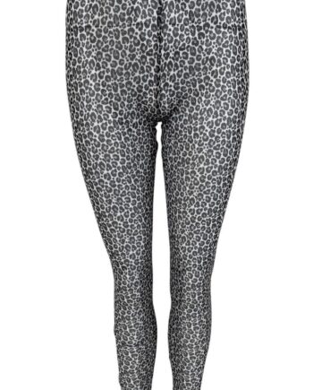 Black Colour Leggings Florence Mesh Black Leo