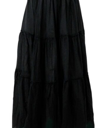 Black Colour Nederdel Adelaine Black