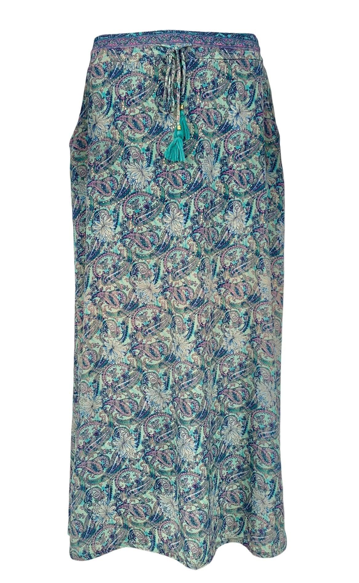 Black Colour Nederdel Luna Bias Pastel Mint