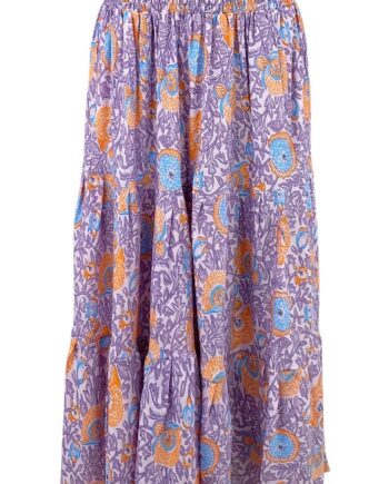 Black Colour Nederdel Luna Smock Papaya Exotic
