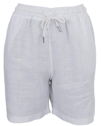 Black Colour Shorts Melina White