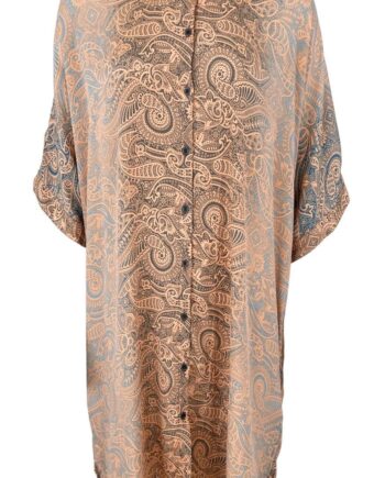 Black Colour Tunika Luna Tunic Sea Ivory