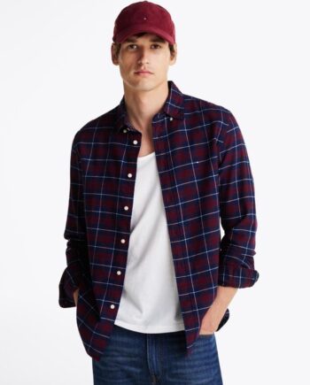Brushed Easy Check Rf Shirt