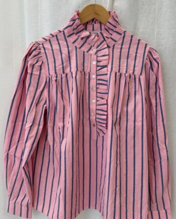 Continue Bluse Ariana Pink Stripe
