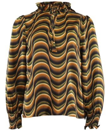 Continue Bluse Asta Brown