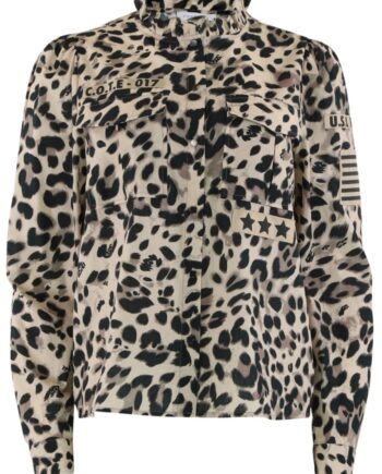 Continue Bluse Milli Leo Patch Leo Brown