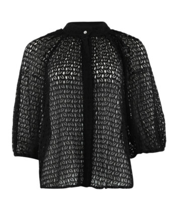 Continue Bluse Sia Latte Black