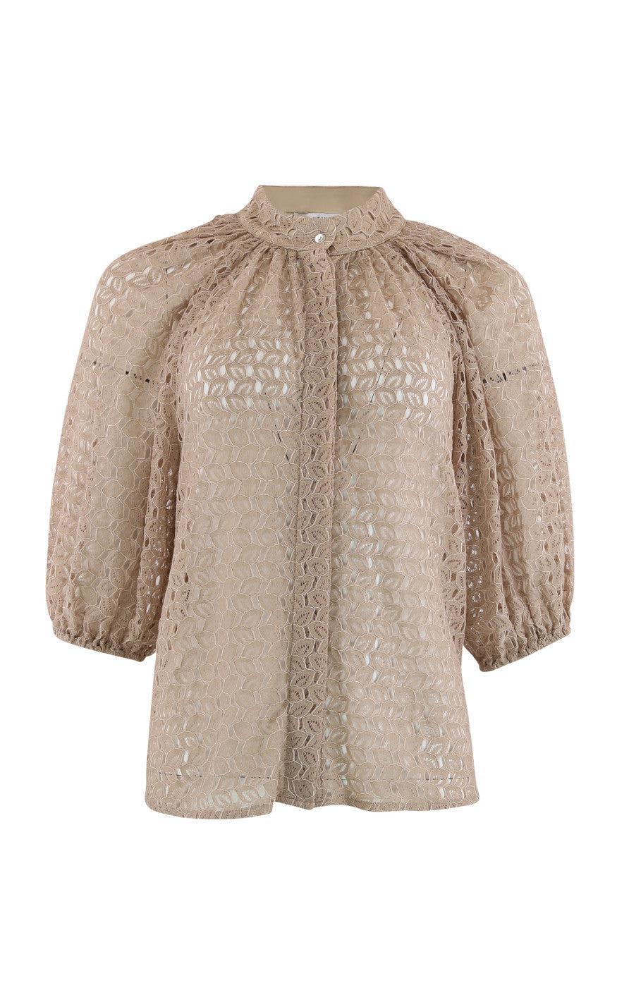 Continue Bluse Sia Latte Dark Nougat