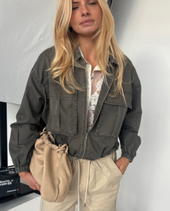 Continue Jakke Carrie Bomber Army