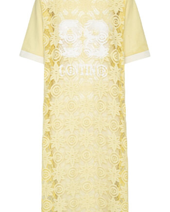Continue Kjole Conni Lace Light Yellow