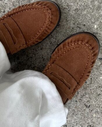 Copehagen Shoes Loafers Paris And Me    Dark Cognac