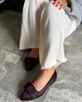 Copenhagen Shoes Ballarinaer Keep Dreaming Burgundy
