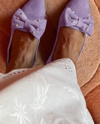 Copenhagen Shoes Ballerina By Josefine Valentin Be Good Pearls Iris