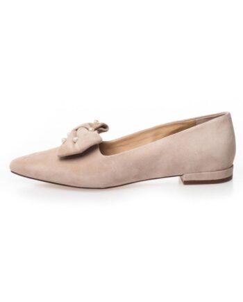 Copenhagen Shoes Ballerina By Josefine Valentin Loafers Be Good Pearls Beige