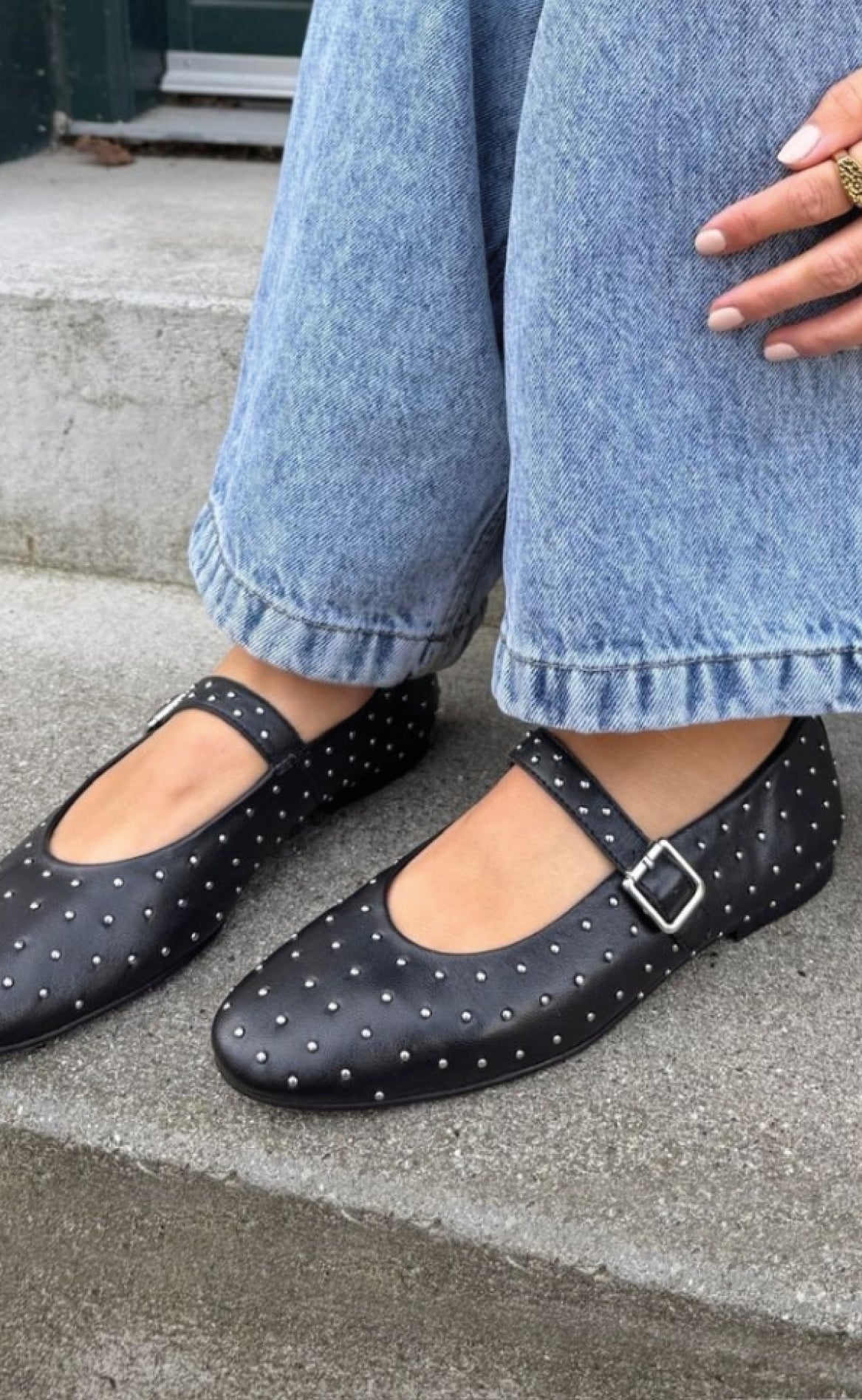 Copenhagen Shoes Ballerina Forever Love Black