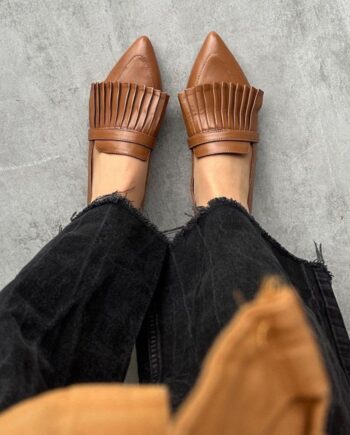 Copenhagen Shoes Ballerinaer Hopefull Tabacco