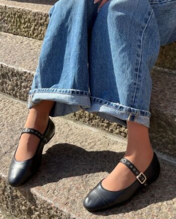 Copenhagen Shoes Ballerinaer Love And Dreams Black
