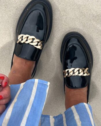 Copenhagen Shoes Loafers Aware Black Patent