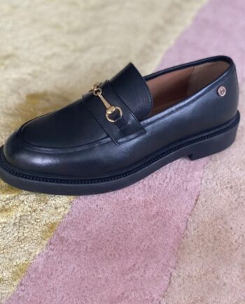 Copenhagen Shoes Loafers Embrace Plain Black