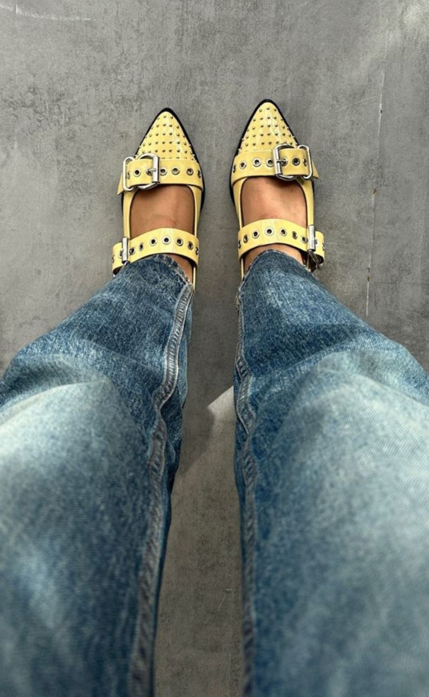 Copenhagen Shoes Loafers Future Vibes Pantent Yellow