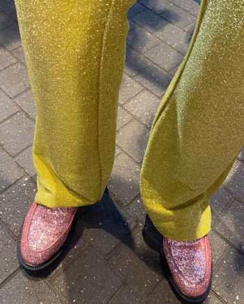 Copenhagen Shoes Loafers Loafer Rosa Glitter