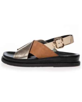 Copenhagen Shoes Sandaler New Stronger Gold Safari
