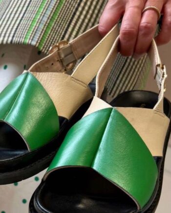 Copenhagen Shoes Sandaler New Stronger Green Multi