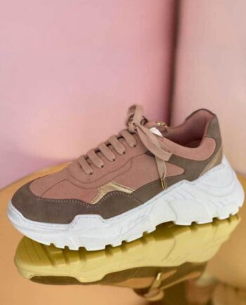 Copenhagen Shoes Sneaker Candy Multi Nude Beige