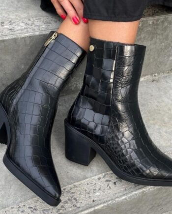 Copenhagen Shoes Støvler  Cph Original Black Croco