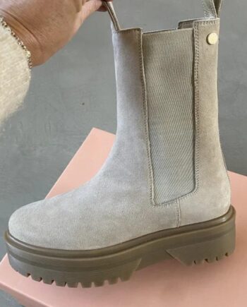 Copenhagen Shoes Støvler Going Suede Beige