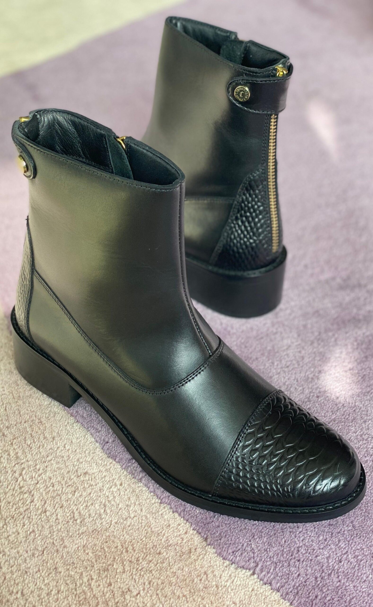Copenhagen Shoes Støvler She Snake Black
