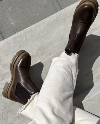 Copenhagen Shoes Støvler You And Me Low Dark Brown