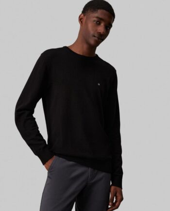 Cotton Silk Blend Cn Sweater