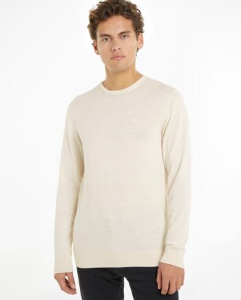 Cotton Silk Blend Cn Sweater