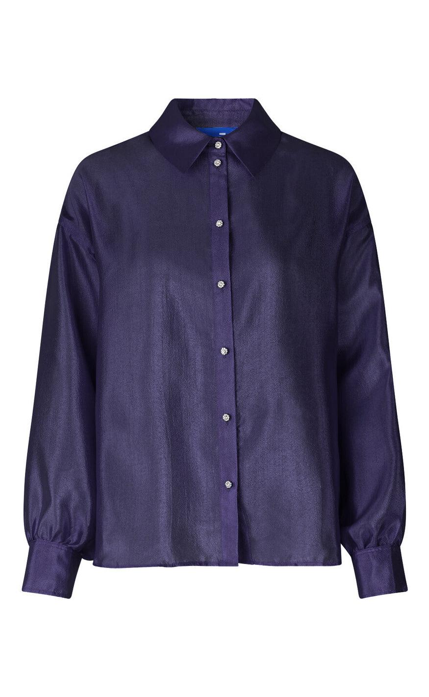 Cras Skjorte Gina Sweet Grape
