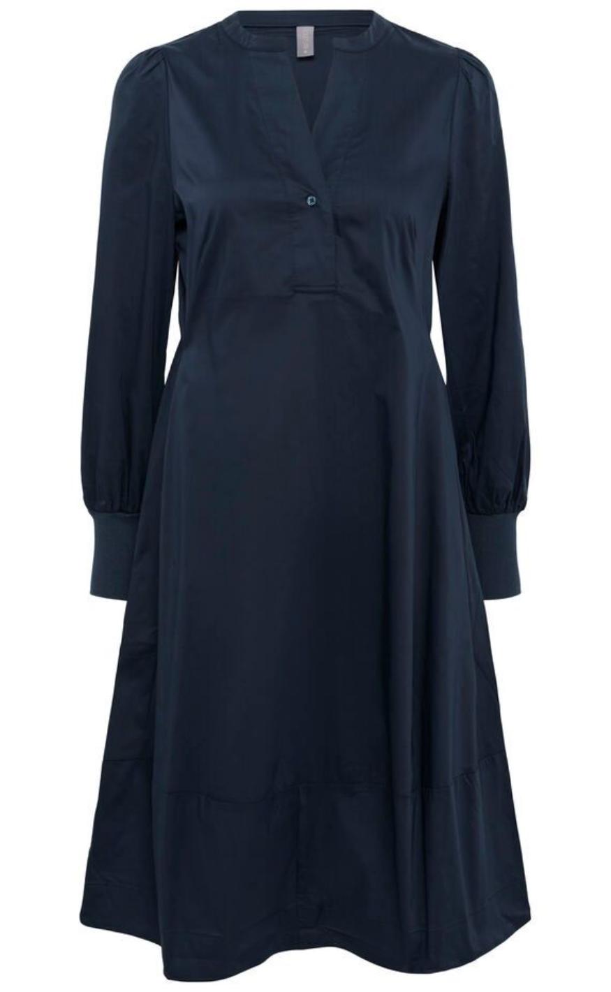 Culture Kjole Antoinett Rib Blue Iris
