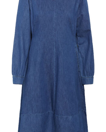 Culture Kjole Arpa Antoinet Dark Blue Wash