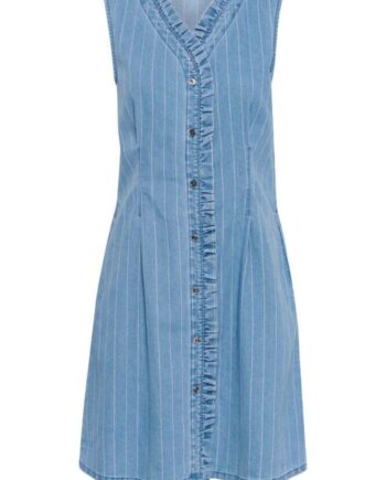 Culture Kjole Renny Light Blue Wash