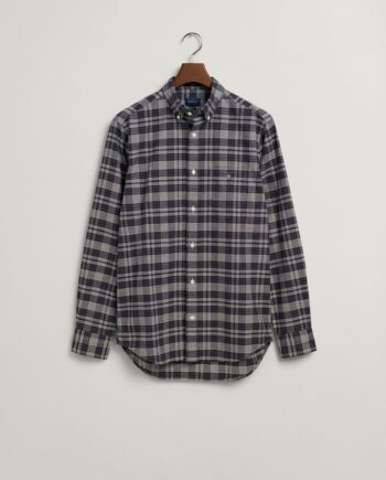 D1  Reg Oxford Check Shirt